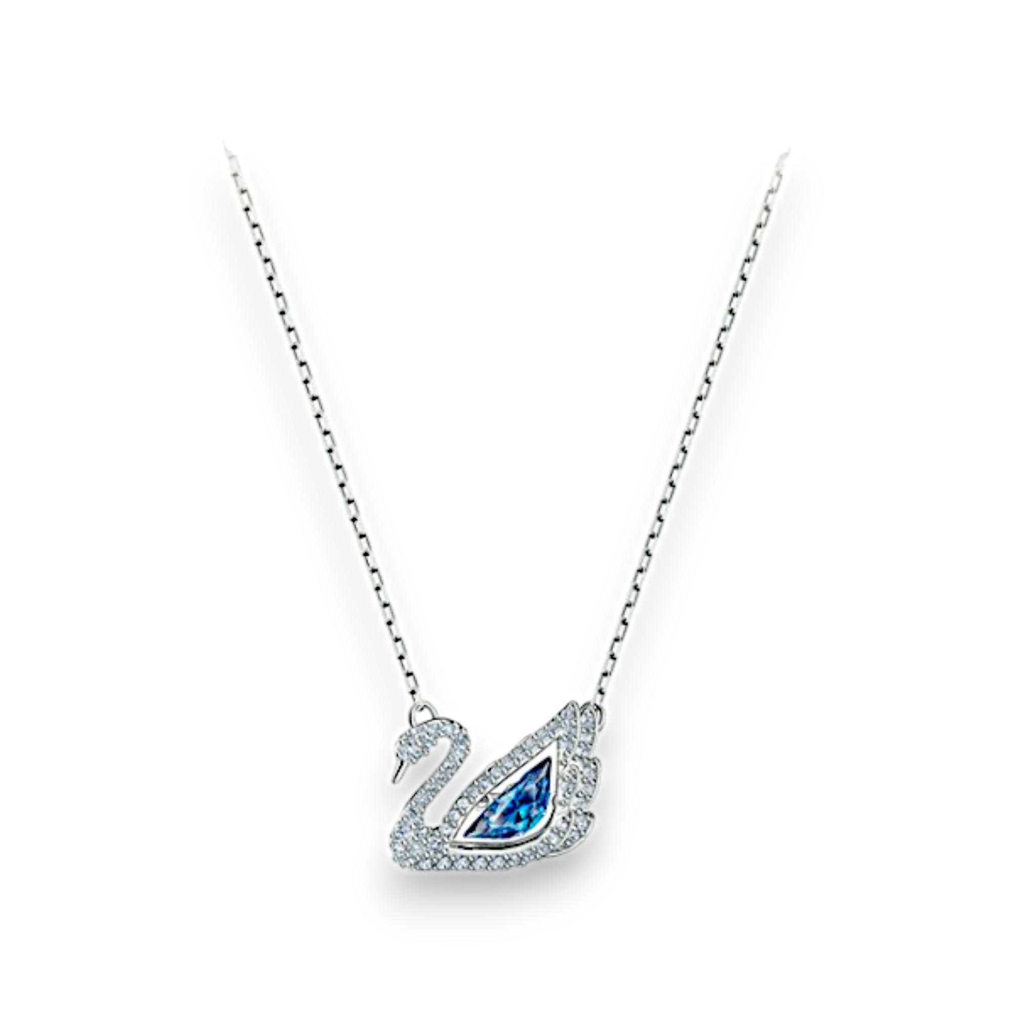 

Swan Blue Rhodium Necklace 5533397 – Elegant Jewelry for a Sophisticated Look