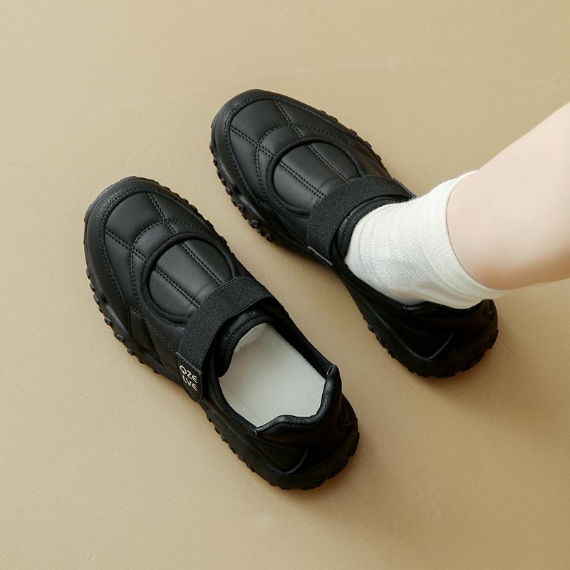 CRLAYDK Women's Sneakers Casual Comfortable Slip On Shoes Walking Hook&Loop Tennis Ladies Flat Sports Running Loafers