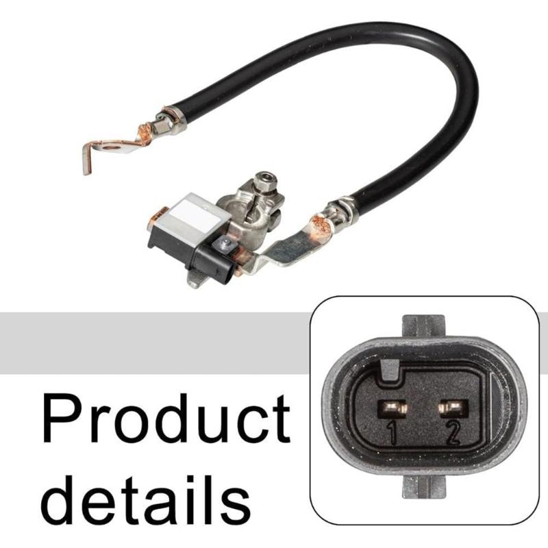 Strong Metal Plastic Battery Clamp Replace AV6N10C679BC Corrosion Resistant Negative Poles Terminal Replacement for Car