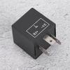 CF13 Universal 3 Pins Nicht einstellbares LED Elektrisches Blinkrelais für Auto