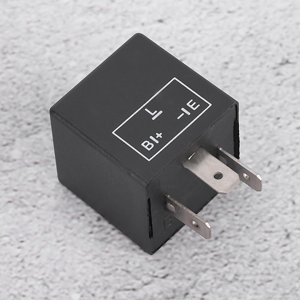 CF13 Universal 3 Pins Nicht einstellbares LED Elektrisches Blinkrelais für Auto