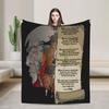 Conan The Barbarian Soft Warm Blanket  Child Plush Bedding Throws Novelty Outdoor Flannel Bedspread Sofa Bed Cover
