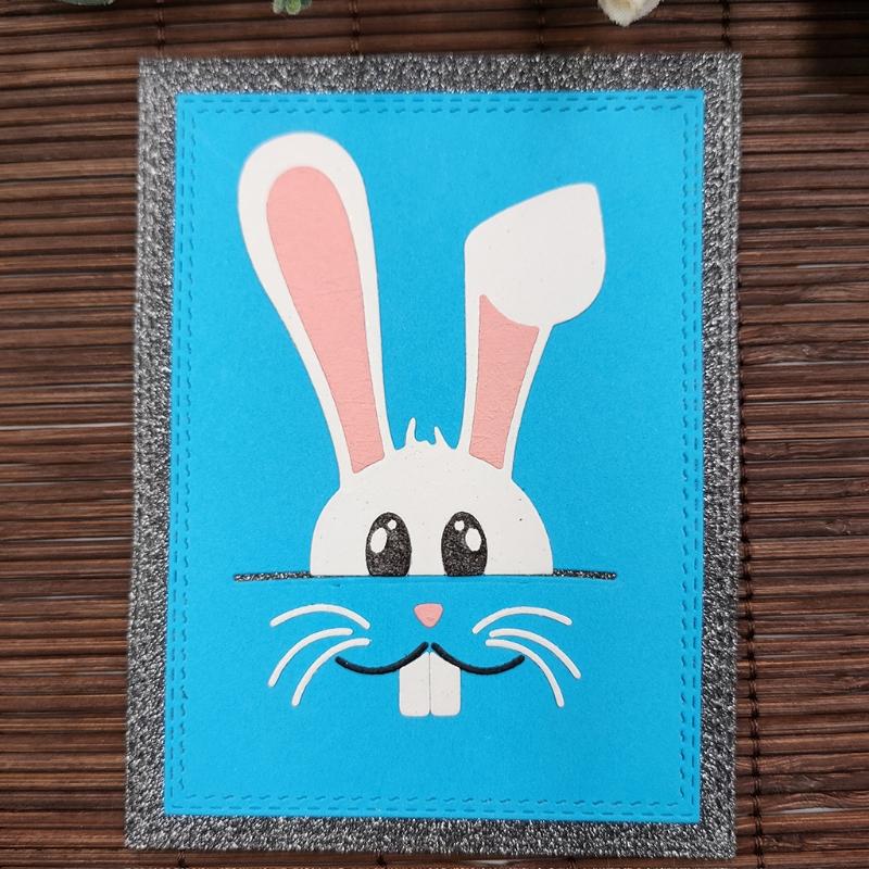 Easter Rabbit Metal Cutting Dies For DIY Scrapbook Embossing Album Paper Card PD Easter Rabbit Metal Cutting Dies For DIY Scrapbook Embossing Album Paper Card PD