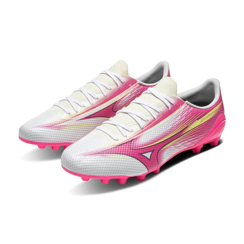 Mizuno Alpha III Select AG Low Top Fußballschuhe Herren Sneaker Pink P1GA266664