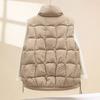 Korean Version of The Short Short Relaxed Fit Vest Vest Vest for Women In Autumn and Winter