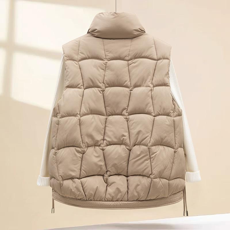 Korean Version of The Short Short Relaxed Fit Vest Vest Vest for Women In Autumn and Winter
