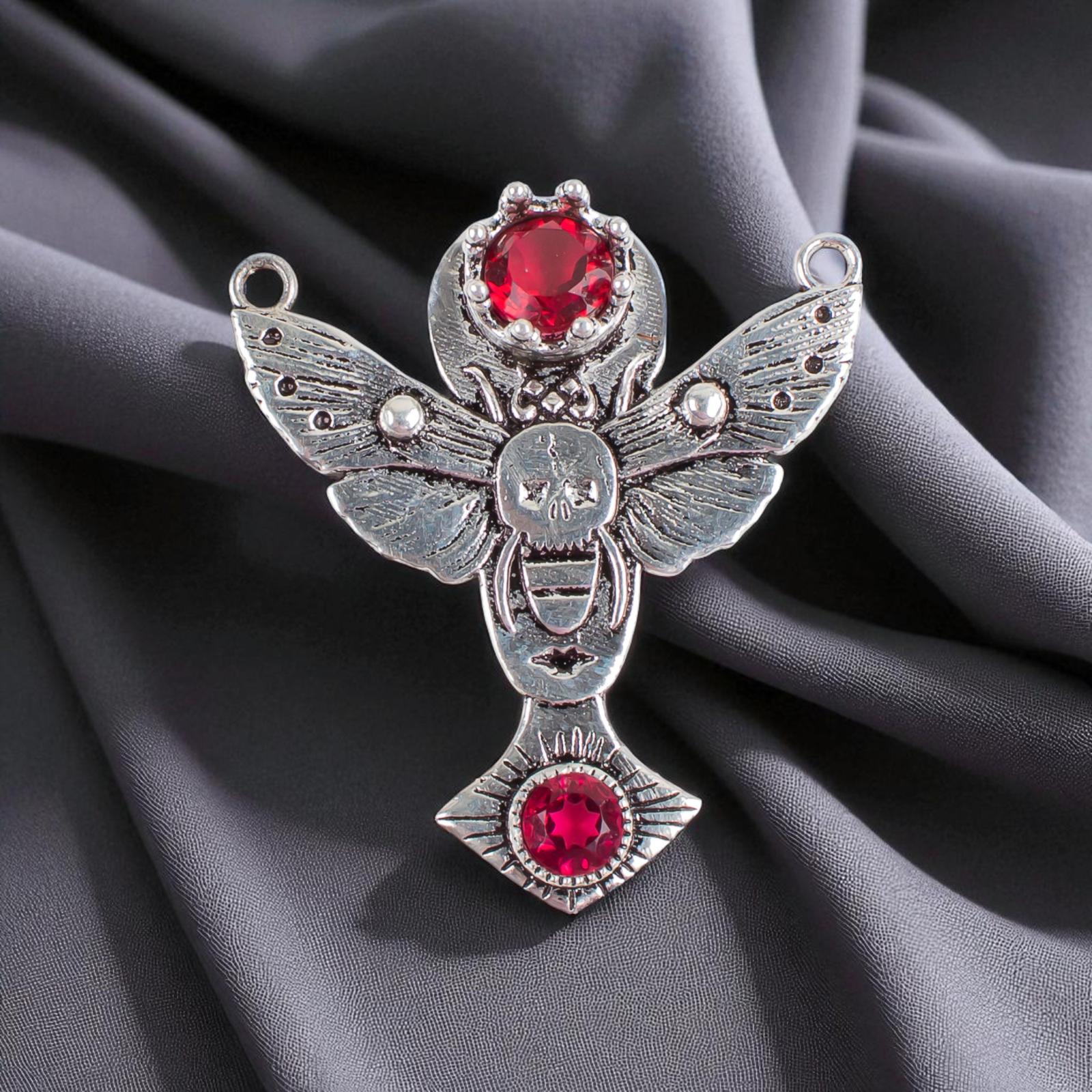 

Pink Rubellite Gemstone 925 Sterling Silver Jewelry Pendant 1.5 Gift For Mother CP-10-11