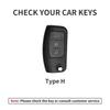 Leather Car Flip Key Case Cover Shell For Ford Focus 2 3 Ecosport C-Max S-Max Ka Mondeo Kuga Galaxy Fiesta Keychain Accessories