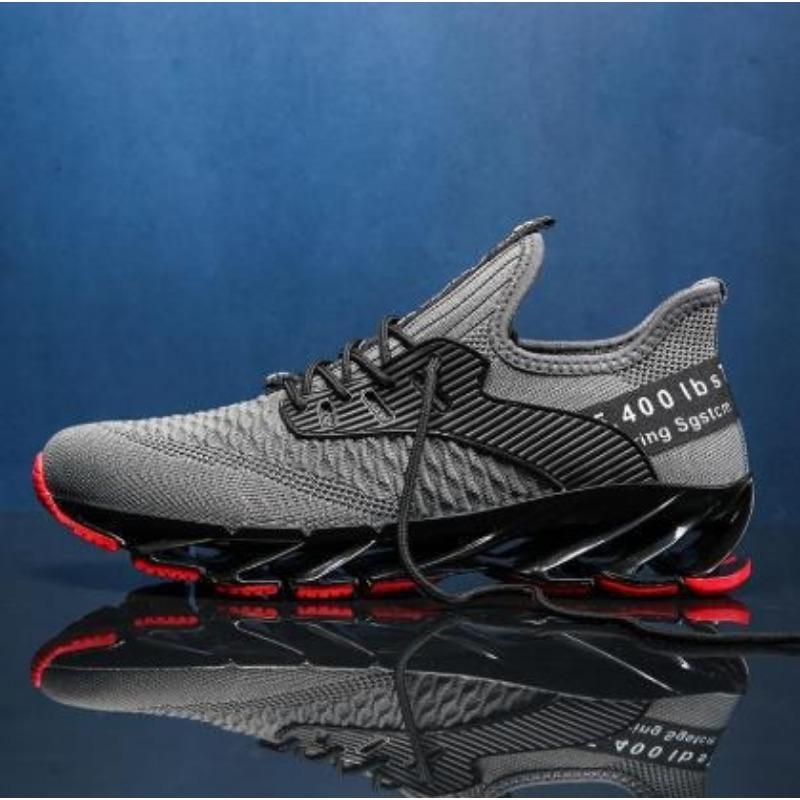 Męskie buty sportowe, antypoślizgowe buty sportowe ze sznurowadłami, odporne na zapachy buty sportowe, lekkie i oddychające