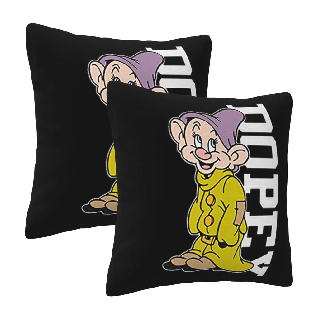 Grumpy Dwarf (5) 2 Pcs Square Pillowcase Pillow Cover Cushion Decor Comfort Throw Pillow For Home Sofa