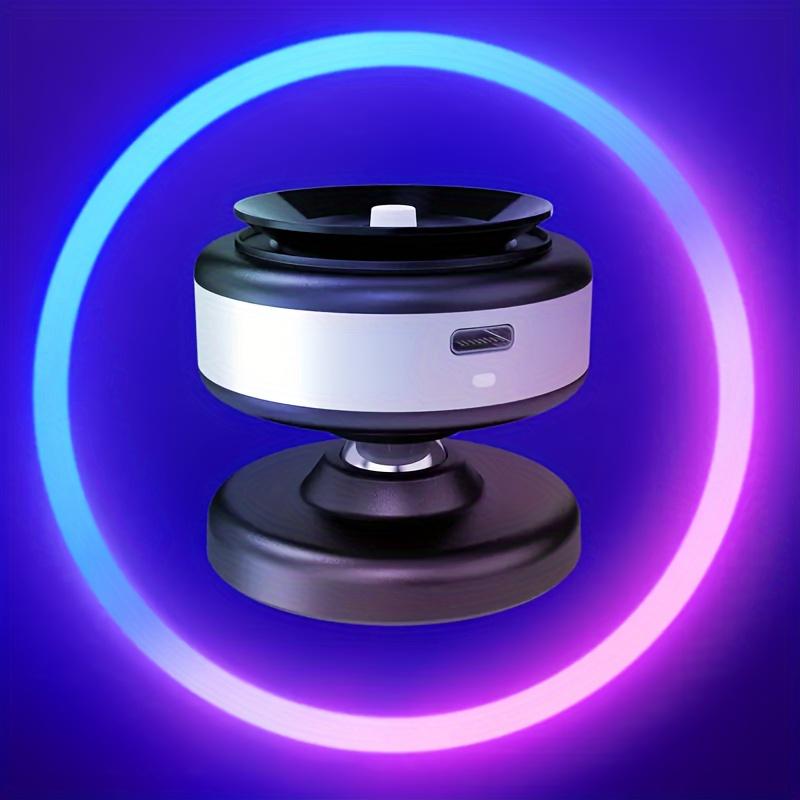1pc Car Navigation Holder with 360° Rotation - Magnetic Phone Holder, Vacuum Suction, Stable for Driving, Kitchen, Fitness.