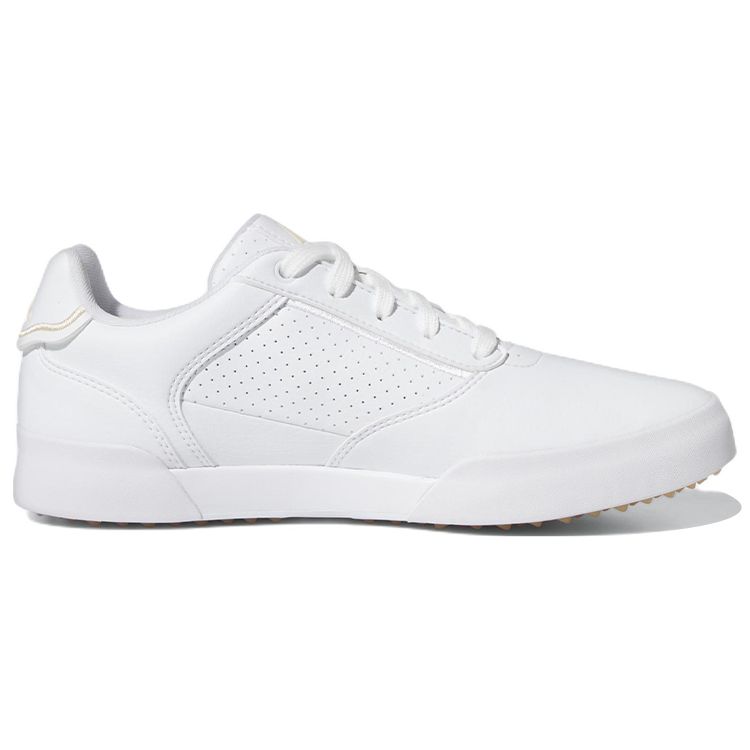 adidas Zapatos de Golf Retrocross Sin Tacos Cómodos Modernos Ligeros Duraderos Antideslizantes de Caña Baja para Mujer Zapatilla Blanca GV6915