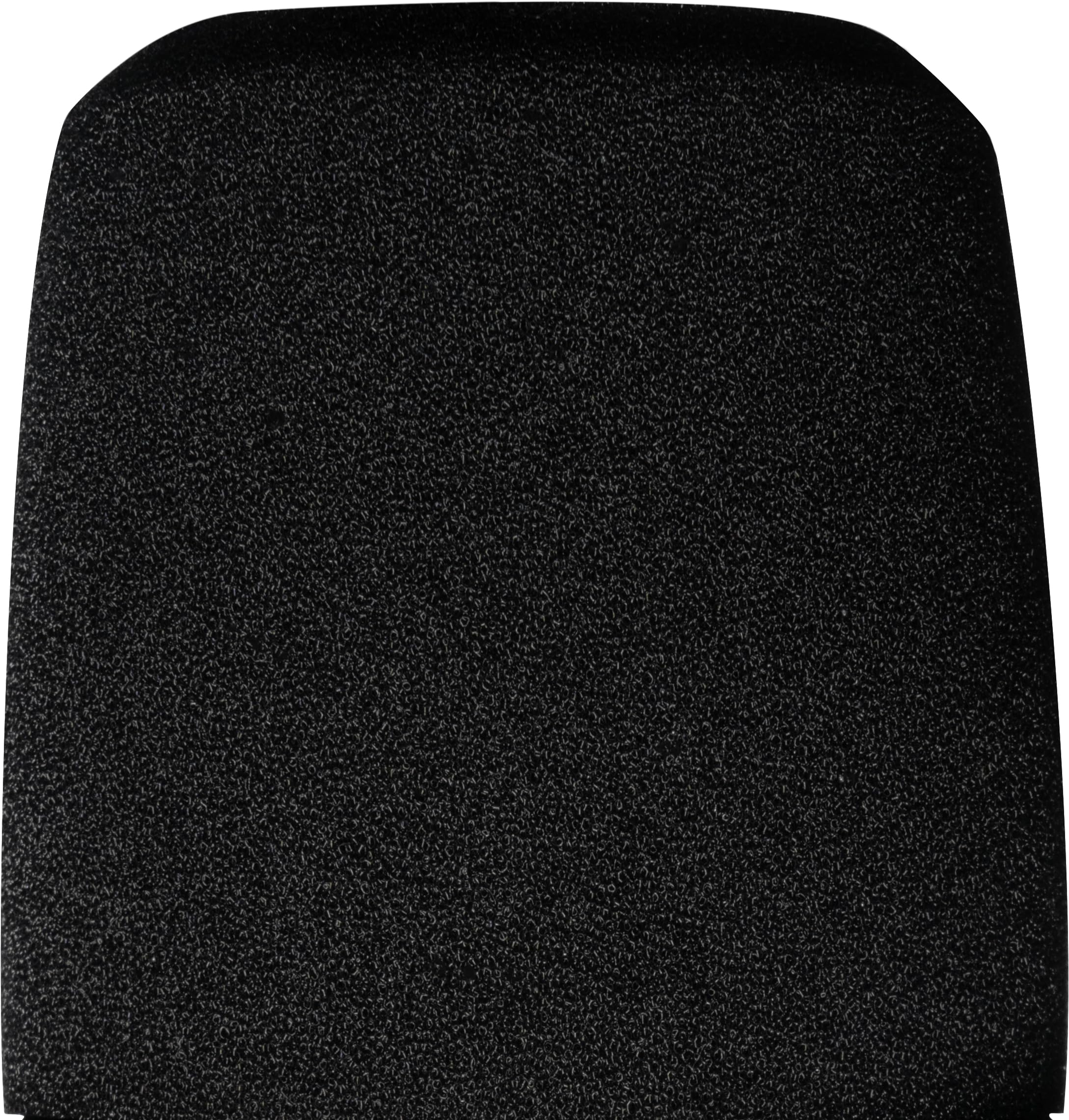 

SHURE Replacement Windscreen Pop Filter Microphone Cover Microphone Sponge Windshield Dynamic Microphone AMV7+WS MV7+ Black []