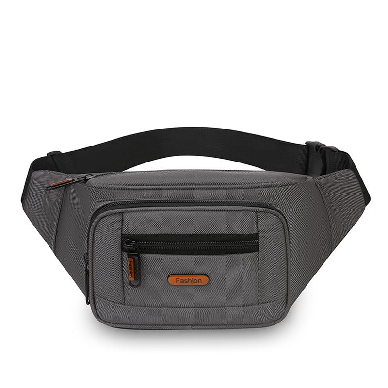Waist Bag Men's Lightweight Chest Bag Oxford Shoulder Crossbody Bag