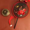 Fan Embroidery For Chinesestyle Round Hanfu And Qipao