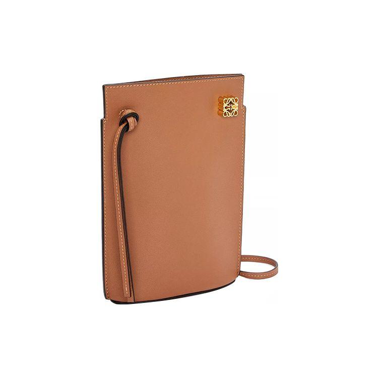 Loewe Classic Solid Color Embossed Letter Puzzle Leather Tote Shoulder Crossbody Bag Women Bags Brown C630R12X01-2530
