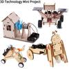 1PACK/4SETS Technology Small Production Invention Physics DIY Handmade Educational Science Experimental Set Kindergarten Student Toys