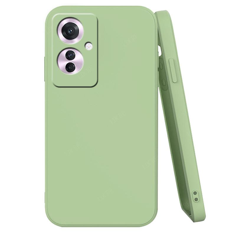 For Cover Reno 11F Case OPPO Reno 11F Reno11 F Capas New Liquid Silicone Shockproof TPU Soft Cover For Reno 11F Fundas