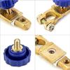 Coupe-circuit batterie - AIMOONSA - Modèle universel - 12V/24V - Pôle négatif 16-17 mm - Cuivre pur bleu