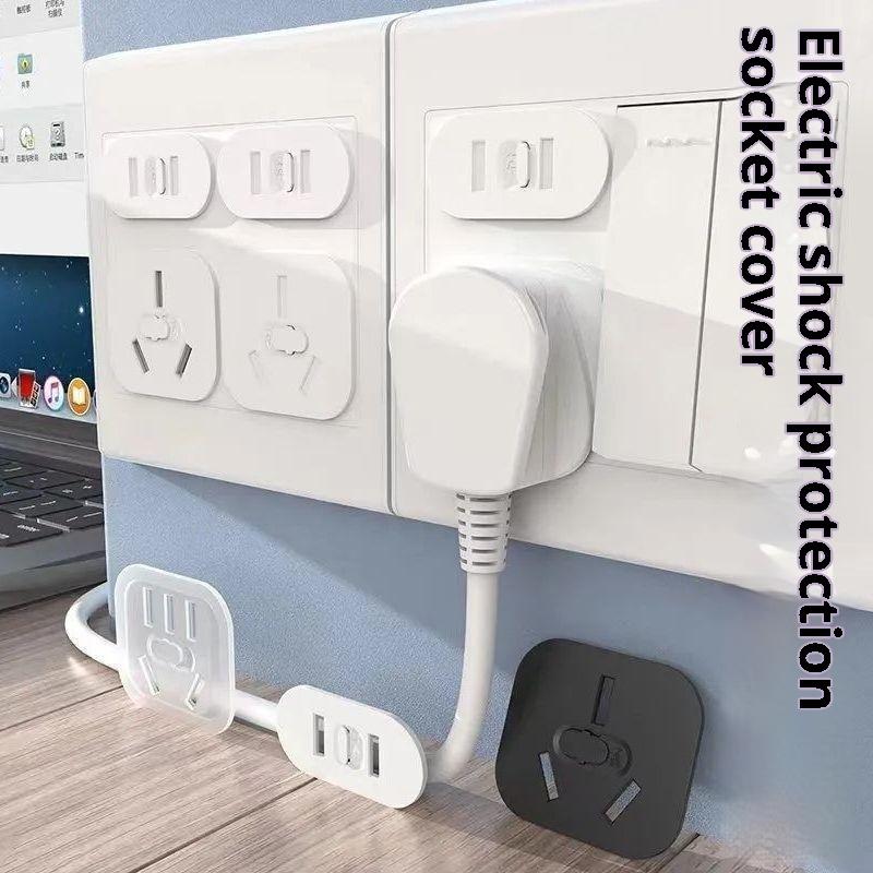 10Pcs Plug Guard, Us Standard Lock Socket Plugs Protector, Safety Anti Electric Baby Child Socket Plastic Security Locks