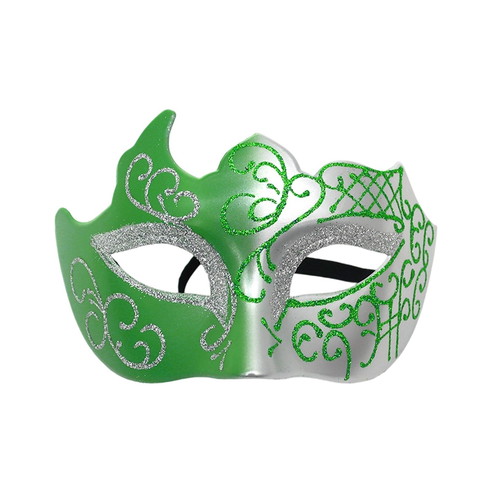 Adjustable Half Face Mask for Theatrical Performances and Masquerades Balls Practical Plastic Comfortable Face Covering