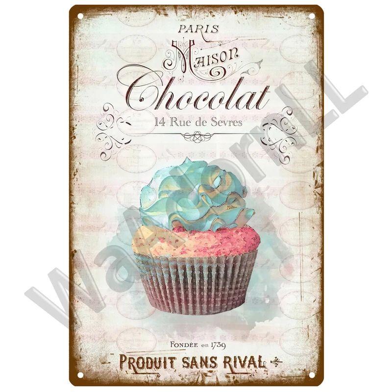 Funny Tin Sign for Kitchen Restaurant Home Decor Metal Plaque 20x30cm