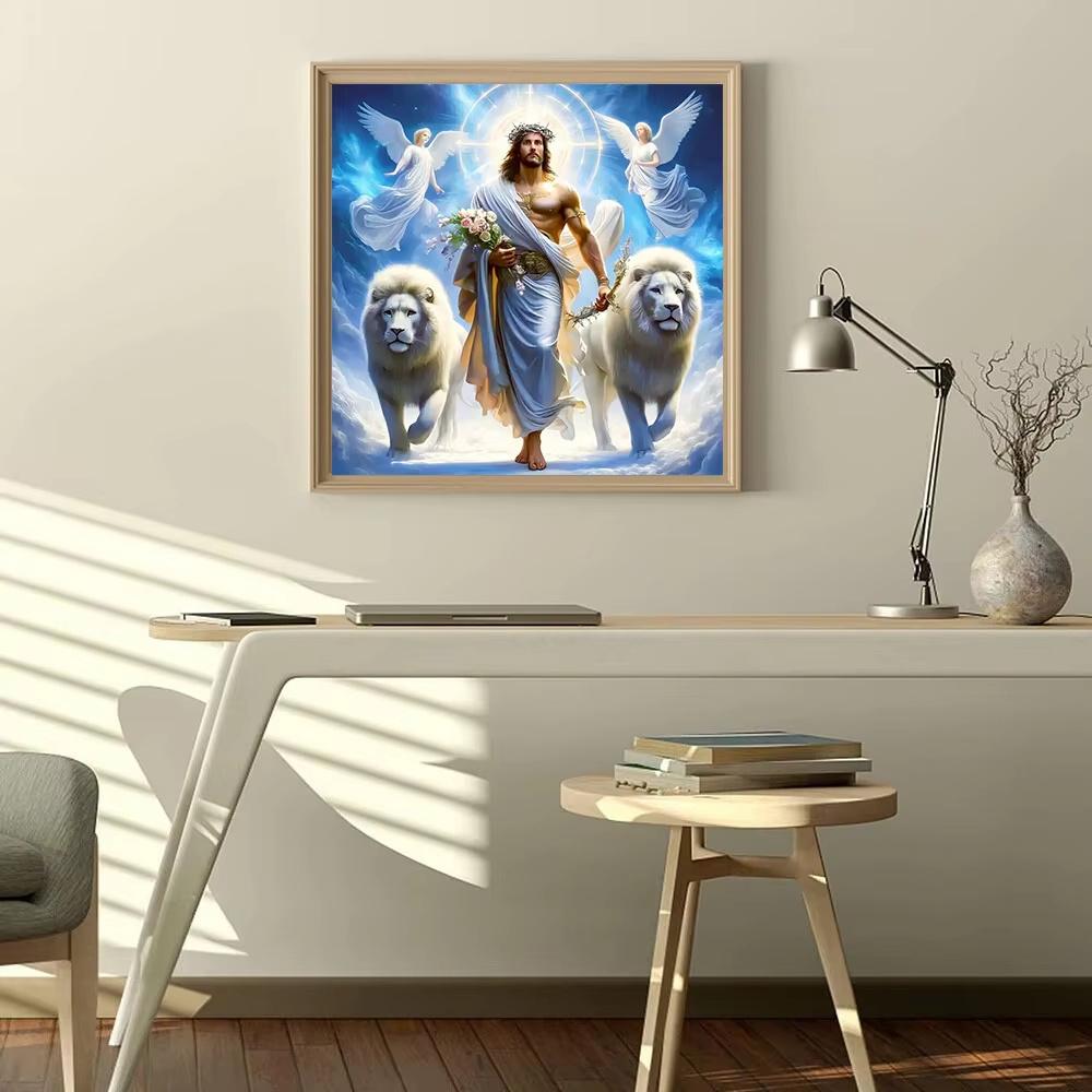 Jesus Religion Diamond Painting Cross Stitch Kits Mosaic Embroidery Home Decoration 5D DIY Art New Arrivals