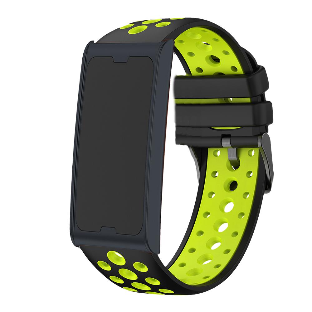 Two-Tone Strap Compatible with Amazfit Helio Breathable Round Hole Strap Suitable for Amazfit balance 2 Smartwatch Band Correa