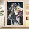 Japanese Supernatural Combat Anime GGachiakuta Hippie Wall Hanging Tapestries Bohemian Wall Tapestries Mandala INS Home Decor