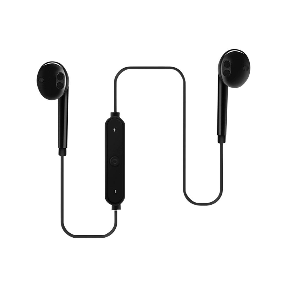 Bluetooth Earphone In-Ear Wireless Headphones S6 Sports Stereo High Quality Earphones with Mic Music Headset for Samrtphones