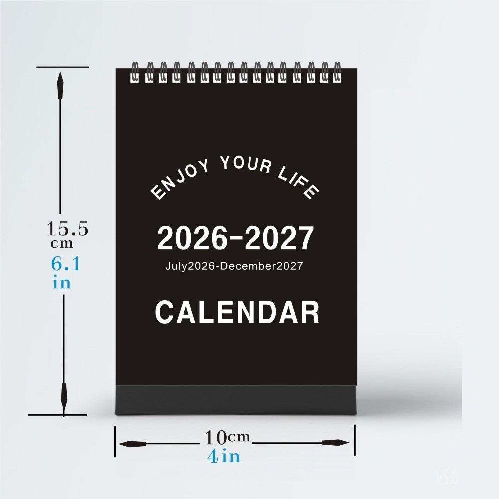 Monthly Planner Mini Desktop Calendar Portable Memo Planner Standing Desk Calendar Desk Decoration