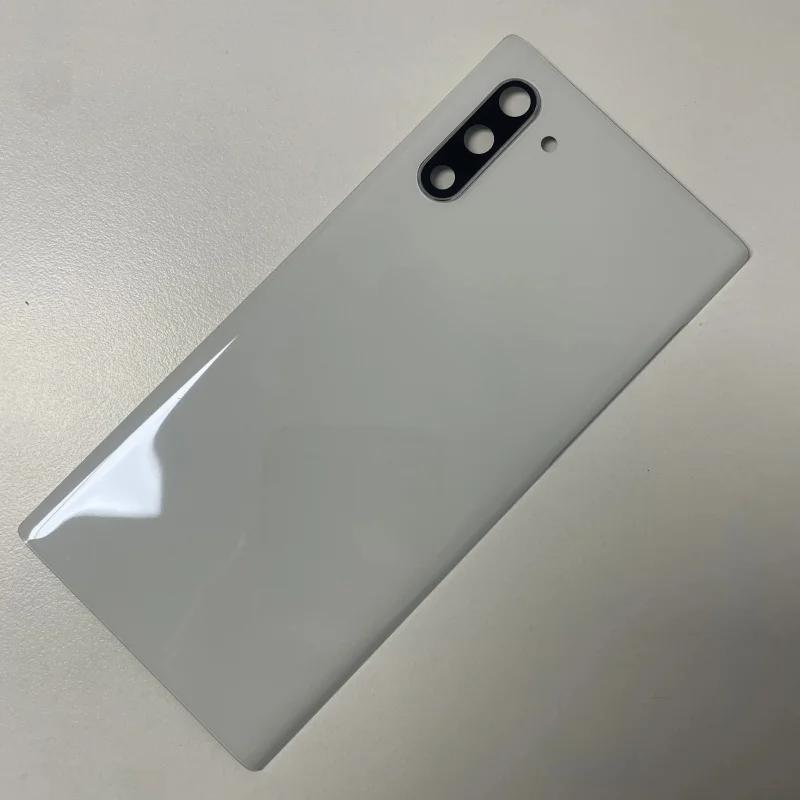 Für Samsung Galaxy Note 10 Plus N970F N975F Akku-Rückseite Note10 Hinteres Glasgehäuse Gehäuse Ersatz