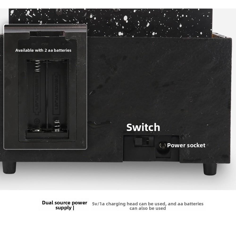 Battery/Plugged in Chinese Fengshui Waterfalls Circulating Water Flow Flowing Water Ornaments  Gift