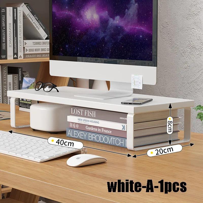 Notebook Computer Monitor Stand Desktop Computer Screen Desktop Creative Elevated Desktop Storage Rack Office Storage Supplies