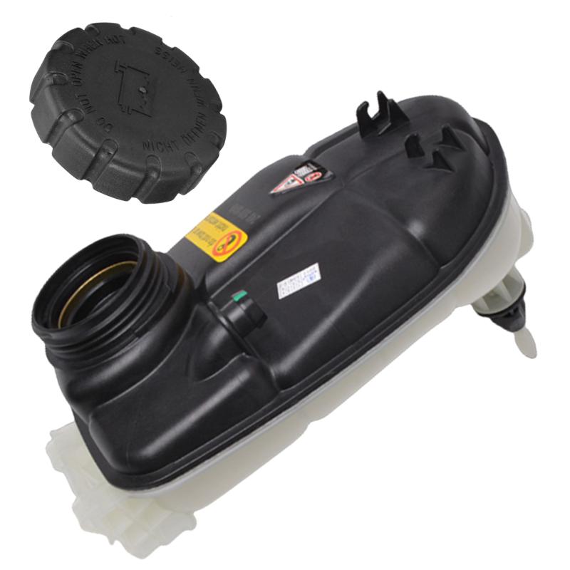 2465000049 2105010615 Coolant Expansion Tank With Cap & Level Sensor For Mercedes Benz W176 W246 CLA W117 C117 GLA W156 X156