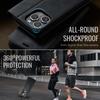 For iPhone 13 Pro Max 6.7 inch Case CASEME 033 Series RFID Blocking Wallet Stand Calf Texture Leather Phone Cover