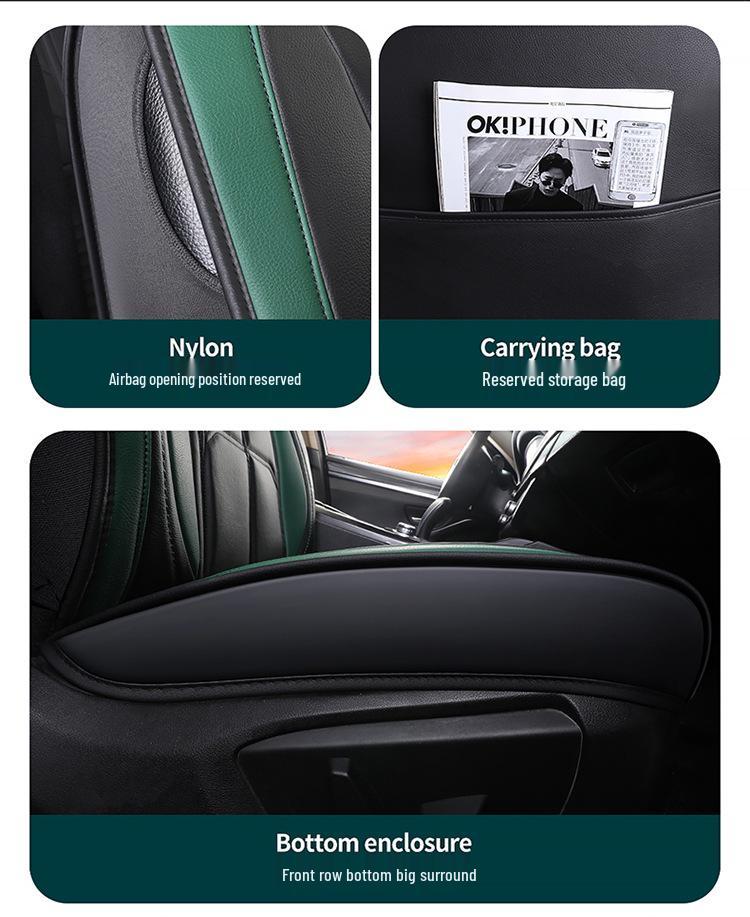Universal Full Surround Leather Car Seat Cover for All Seasons
