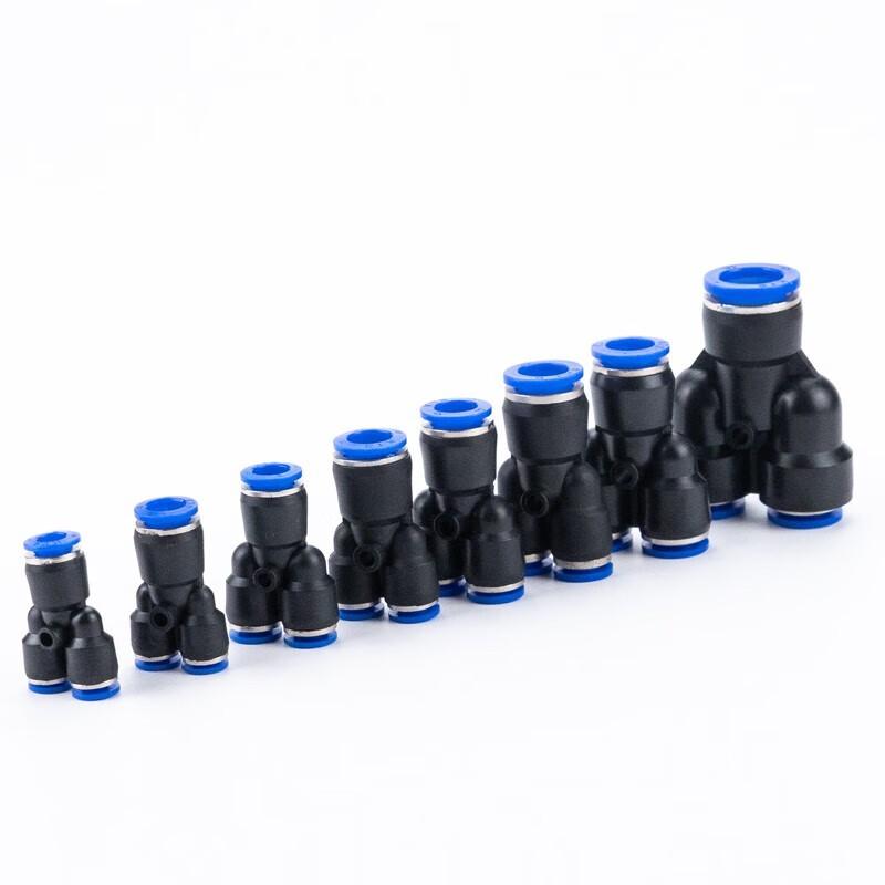 Hysdike PWY 3-Way Reducing Pneumatic Quick Connector