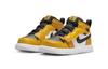 Jordan Air Jordan 1 Mid Alt Vintage High Top Basketball Shoes Black Yellow Infant And Toddler AR6352-701