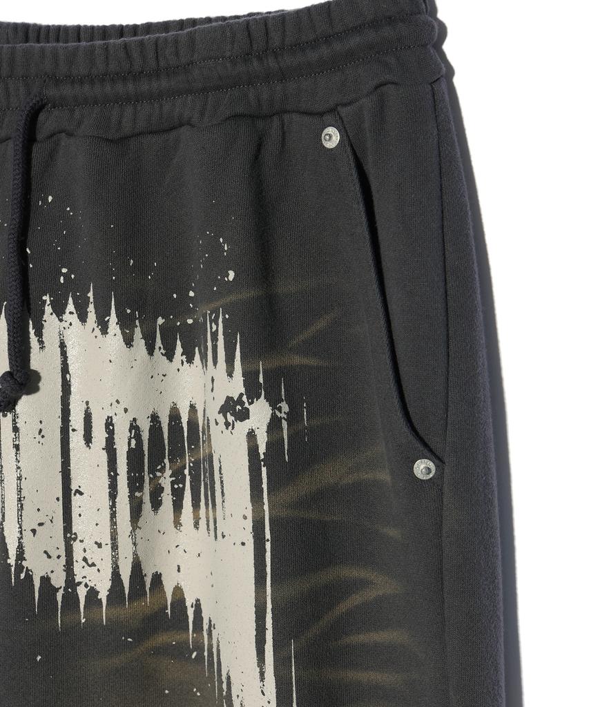 CRITIC Spray Dyeing Set Up Sweatpants Charcoal