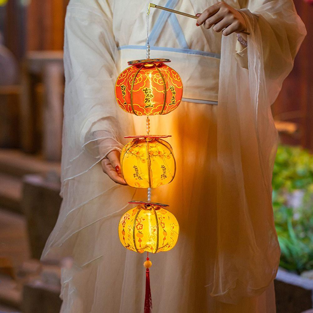 2026 Horse Year New Year Persimmon Lantern Ancient Handheld Lantern Spring Festival