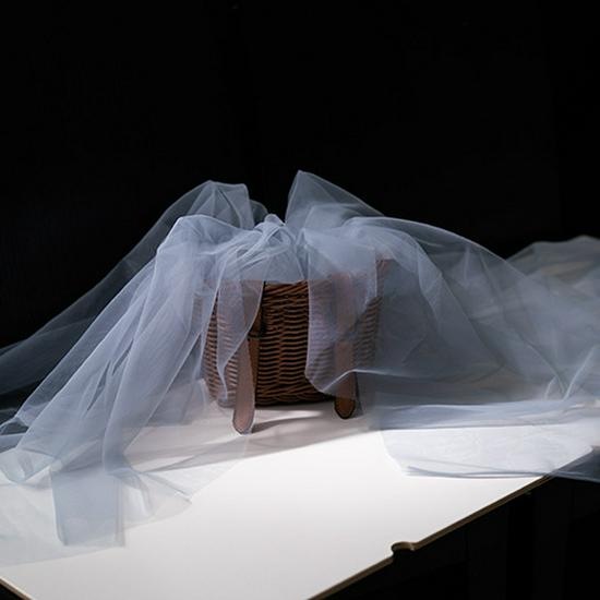 Fairy Mist Soft Tulle Fabric: Handmade Solid Color Lace Veil for Clothing DIY Projects