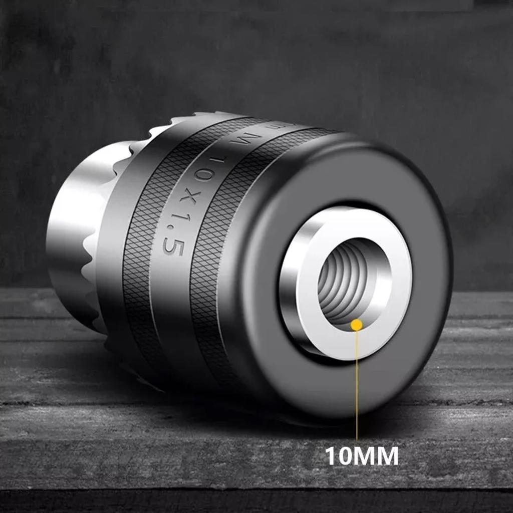 M10 Winkelschleifer Elektrobohrmaschine Umwandlung Spannzangenfutter Kopfadapter 1,5-10mm
