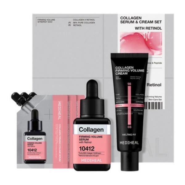 

MEDIHEAL Collagen Firming Volume Serum & Cream Special Set (Serum 40ml + Cream 50ml + Serum 10ml x 3) Serum 40ml + Cream 50ml + Serum 10ml x 3