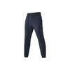 Solid Color Mid-Rise Comfortable Quick-Dry Jogger Knit Sports Pants Men Bottoms Charcoal-Gray P224M067-000G