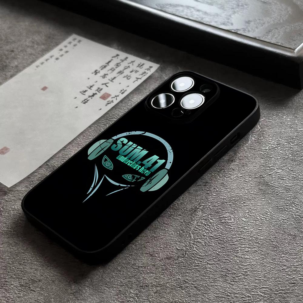 Hot Band S-sUM 41 Phone Case For 17 Pro Max For Iphone 14 16 Pro Max 12 15 11 13 Pro Xr X Xs 8 7 Plus Back Cover