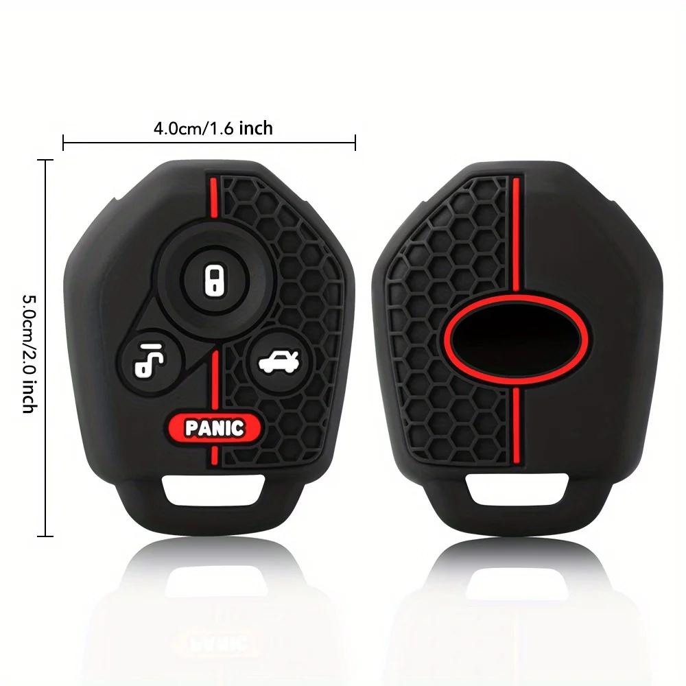 4 Buttons Car Remote Key Cover Shell Fob Skin Jacket Fit For Subaru Legacy Tribeca Impreza Forester Xv Protect