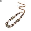 Vintage Boho Braid Belt for Women Girls Bohemian Woven Waist Belts Waistband Wax Rope Jeans Skirt Dress Decorative Tassel Belts