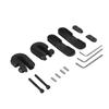 Motorcycle Wind Deflector With Adjustable Angle Windshield Extension Spoiler For Street Cruisers And Retro Bikes