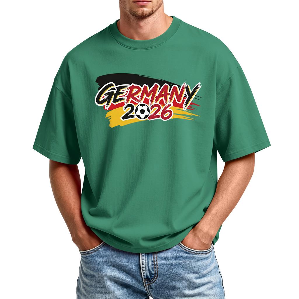 Men's Casual Short Sleeve Crew Neck T-Shirt with Printed Graphic Design for Sports and Leisure Wear Suitable for Everyday Use